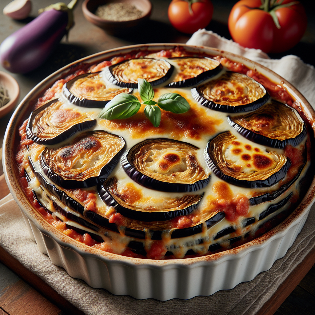 Nationalgericht Italien: #Tortino di Melanzane# (Rezept)