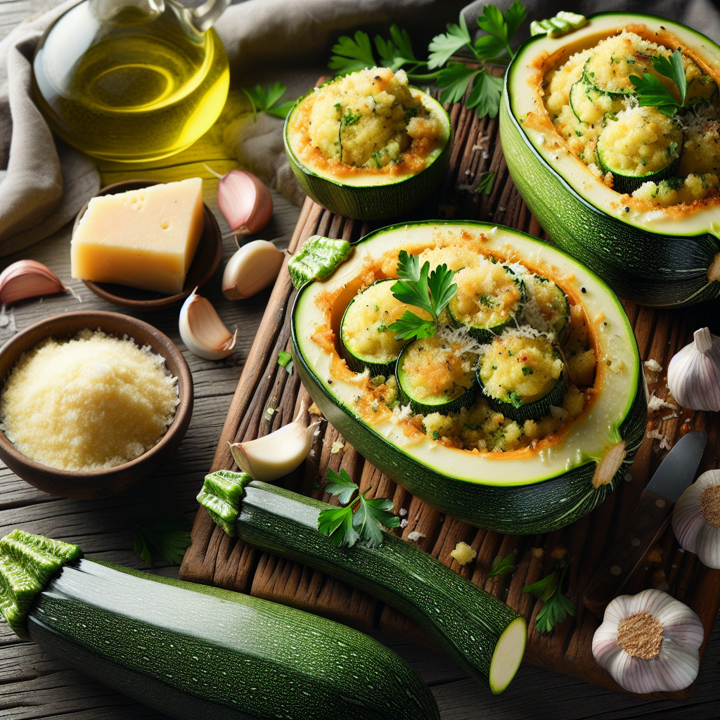 Nationalgericht Italien: Zucchine Ripiene (Rezept)