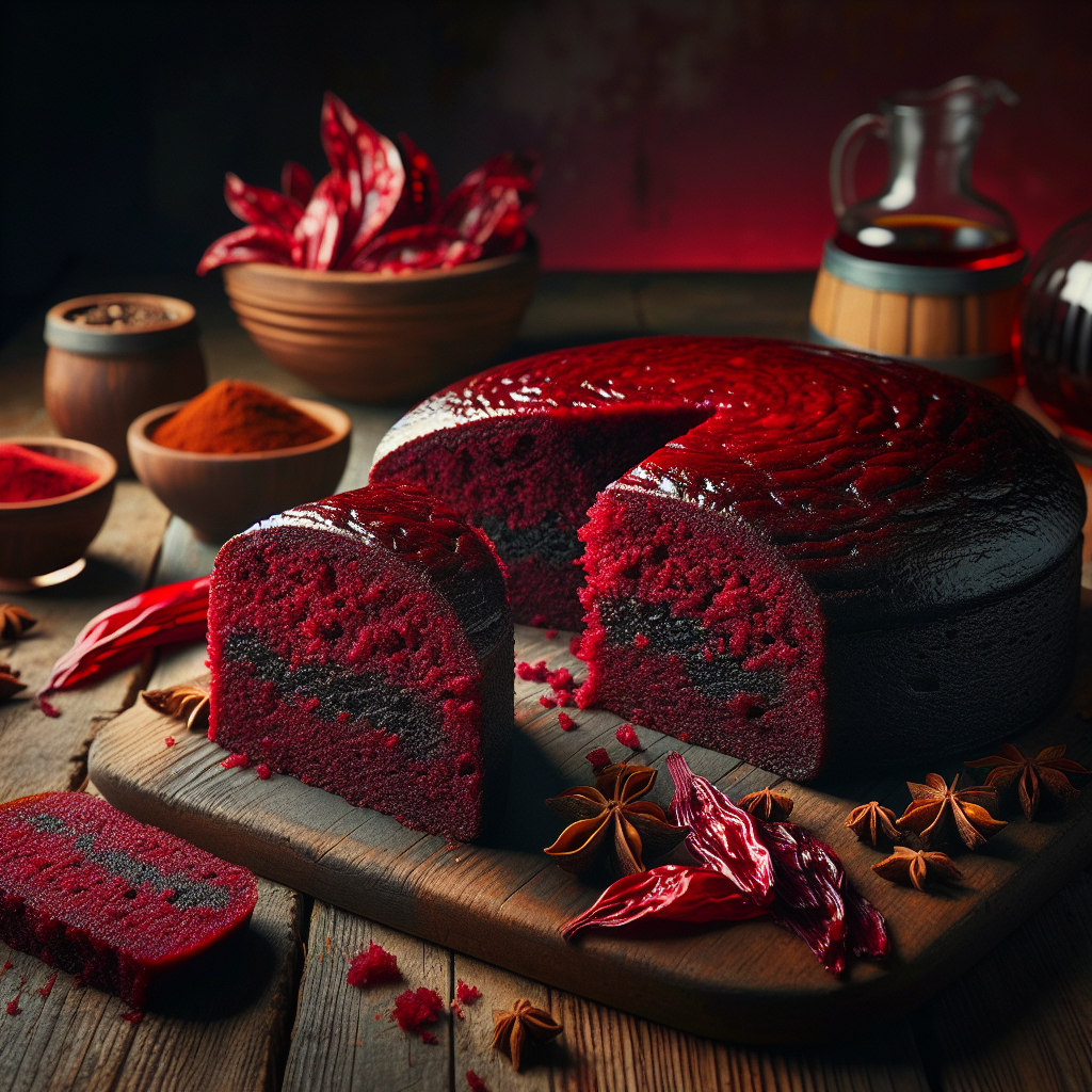 Nationalgericht Jamaika: #Jamaican Sorrel Cake# (Rezept)