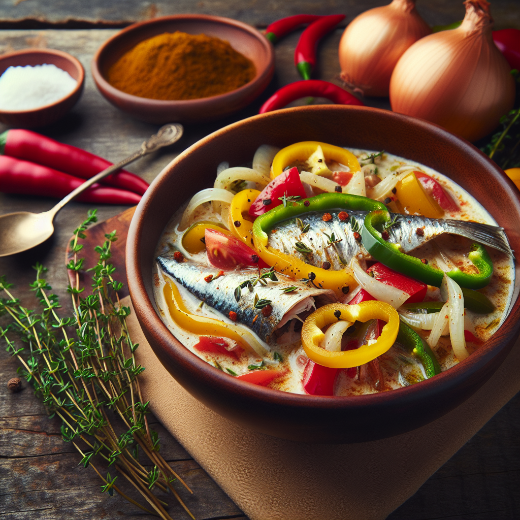 Nationalgericht Jamaika: #Saltfish Run Down# (Rezept)