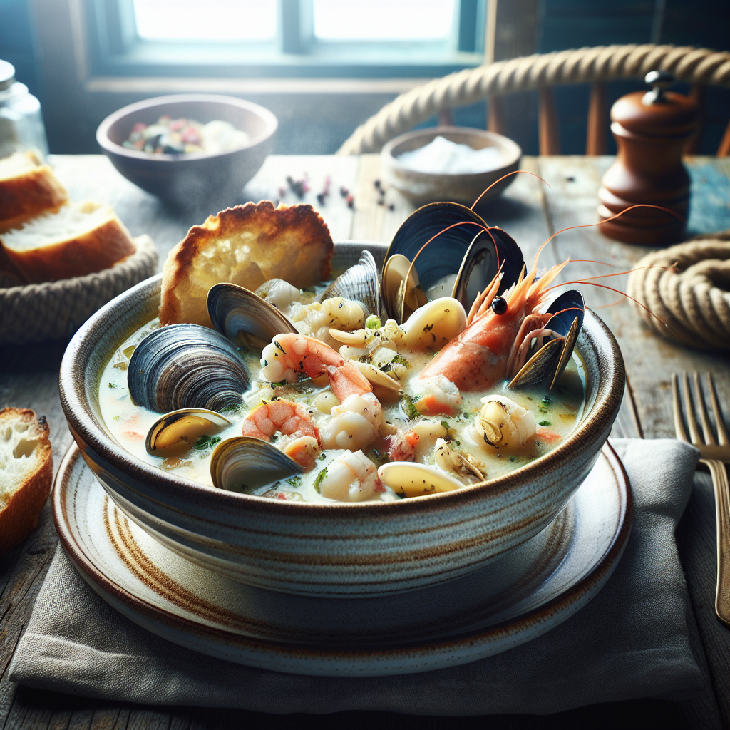 Nationalgericht Jamaika: Seafood Chowder (Rezept)