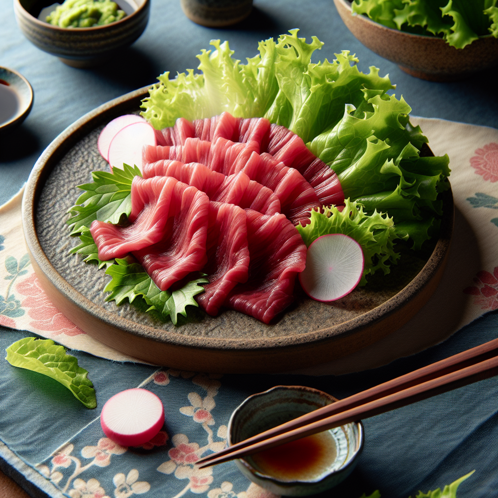 Nationalgericht Japan: #Basashi# (Rezept)