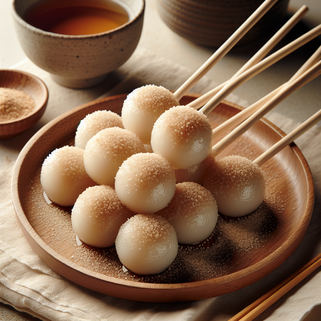 Nationalgericht Japan: #Kinako Dango# (Rezept)