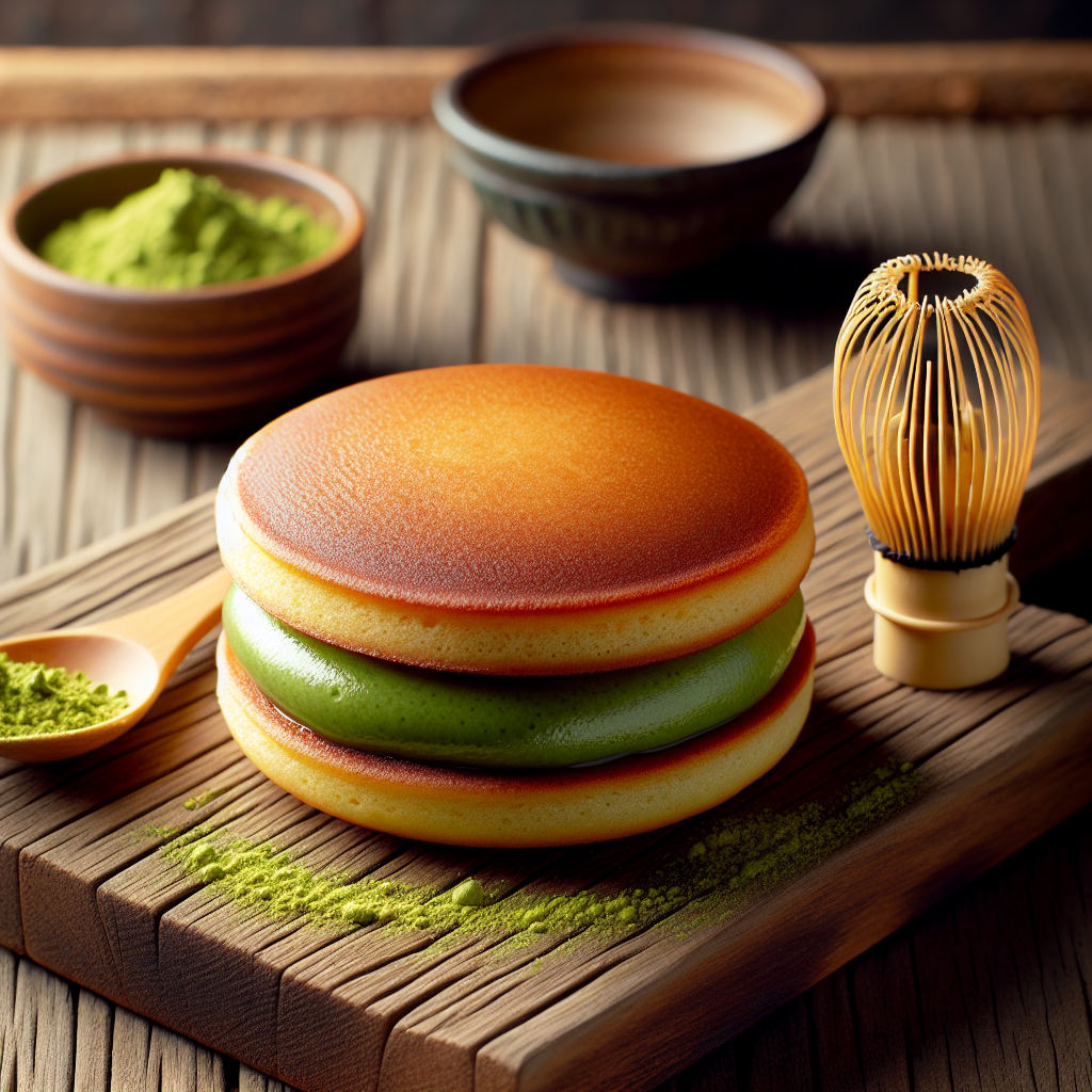 Nationalgericht Japan: #Matcha Dorayaki# (Rezept)