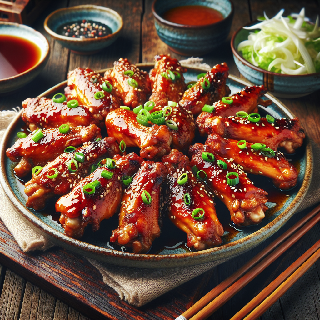 Nationalgericht Japan: #Tebasaki# (Rezept)