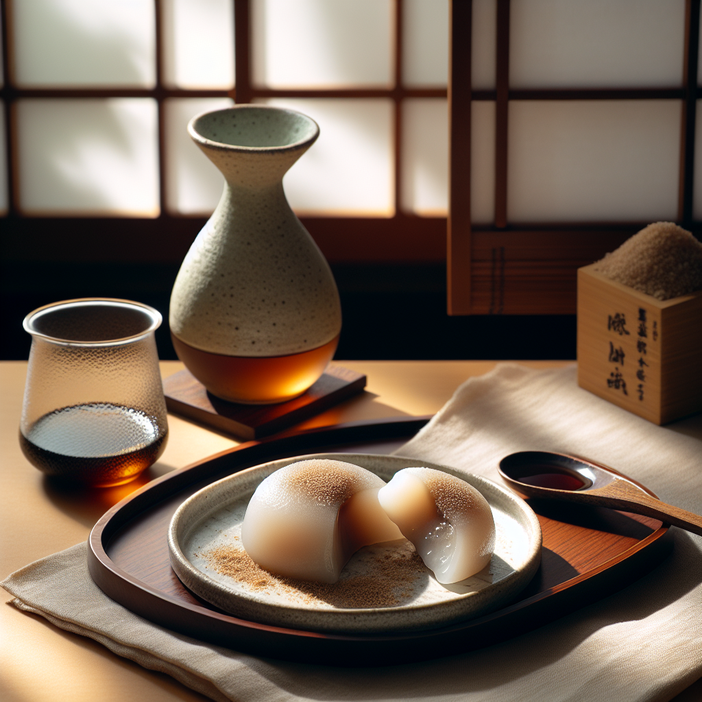 Nationalgericht Japan: #Warabi Mochi# (Rezept)