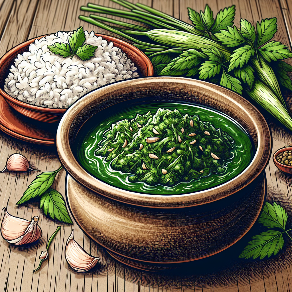 Nationalgericht Jemen: #Mulukhiyah# (Rezept)