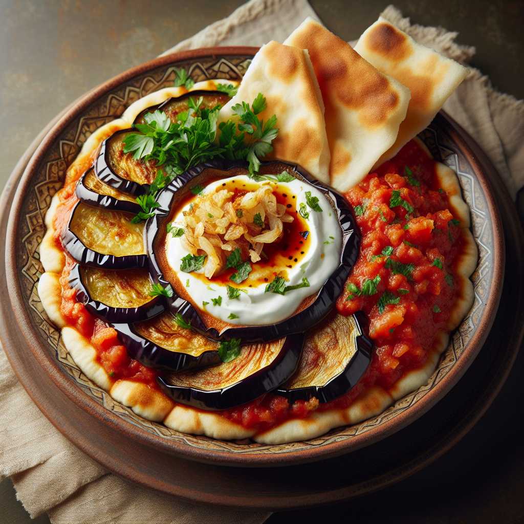 Nationalgericht Jordanien: #Fattat Betinjan# (Rezept)