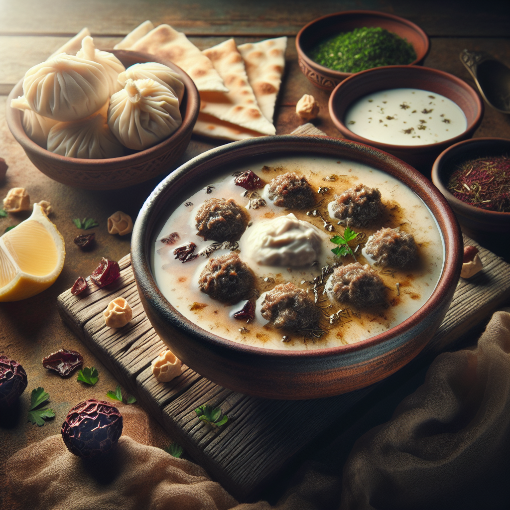 Nationalgericht Jordanien: #Jameed Soup# (Rezept)