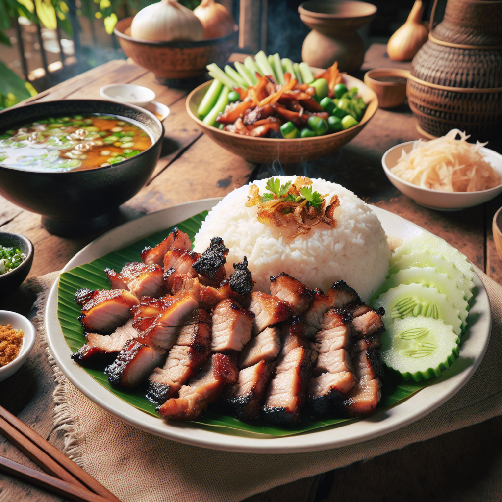 Nationalgericht Kambodscha: #Bai Sach Chrouk# (Rezept)
