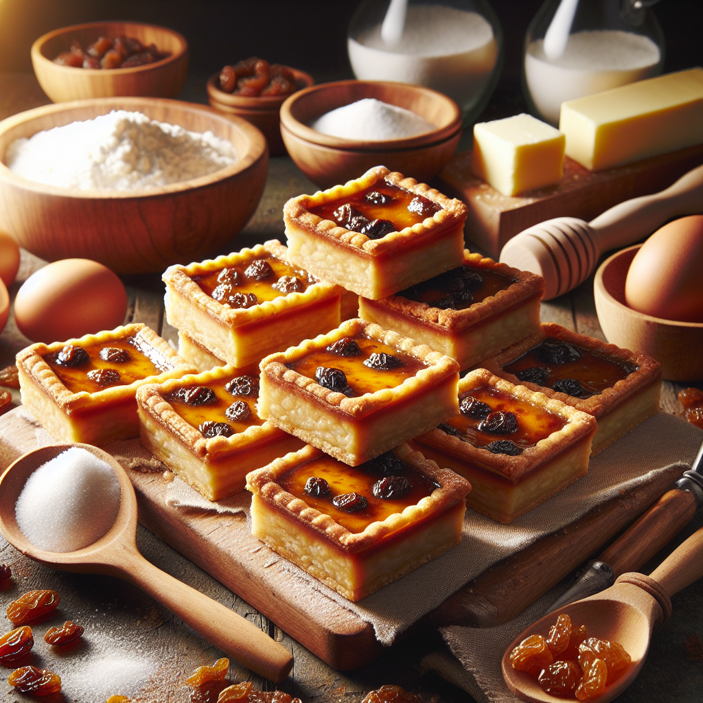 Nationalgericht Kanada: #Butter Tart Bars# (Rezept)