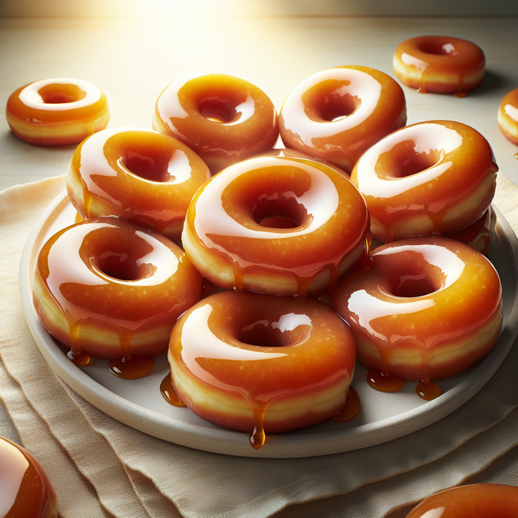 Nationalgericht Kanada: #Glazed Maple Doughnuts# (Rezept)
