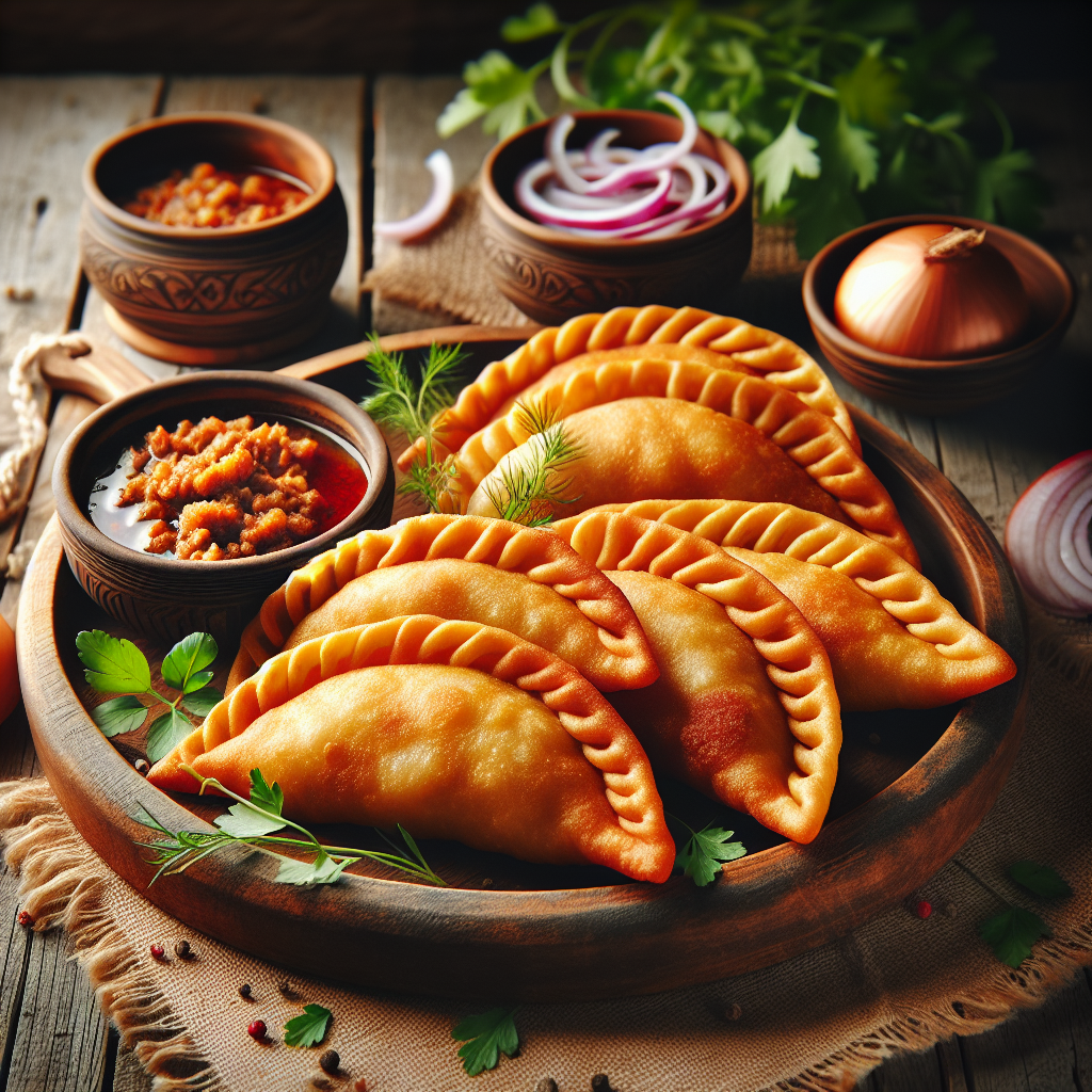 Nationalgericht Kasachstan: #Chebureki# (Rezept)