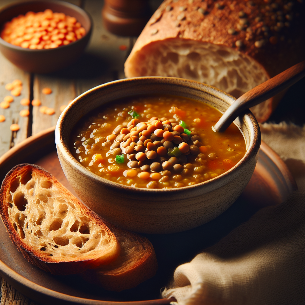 Nationalgericht Katar: #Lentil Soup# (Rezept)
