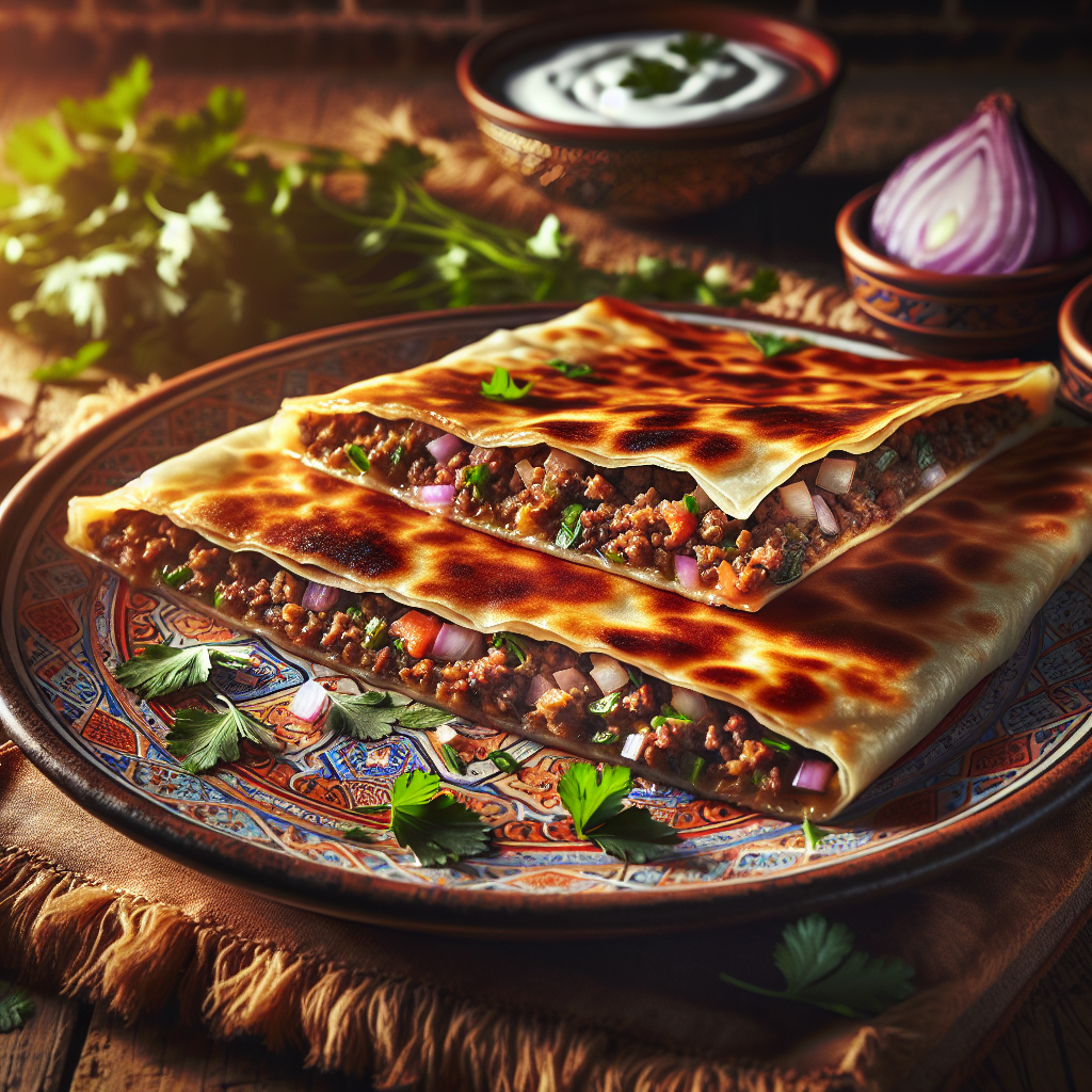 Nationalgericht Katar: #Mutabbaq# (Rezept)