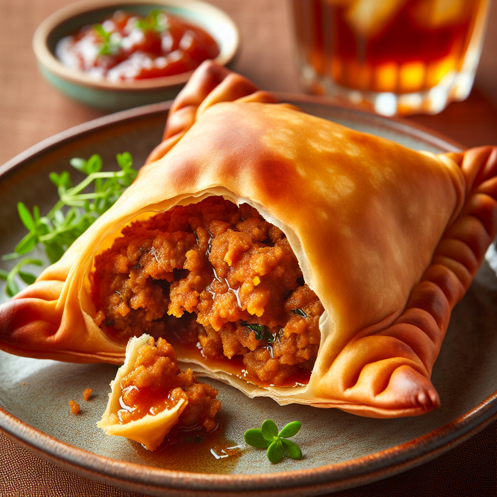 Nationalgericht Kenia: #Samosa ya Nyama# (Rezept)