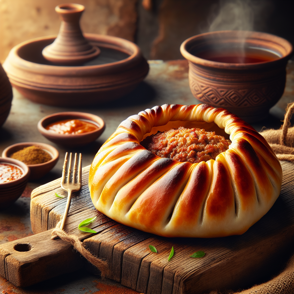 Nationalgericht Kirgisistan: #Tandoor-Samsa# (Rezept)