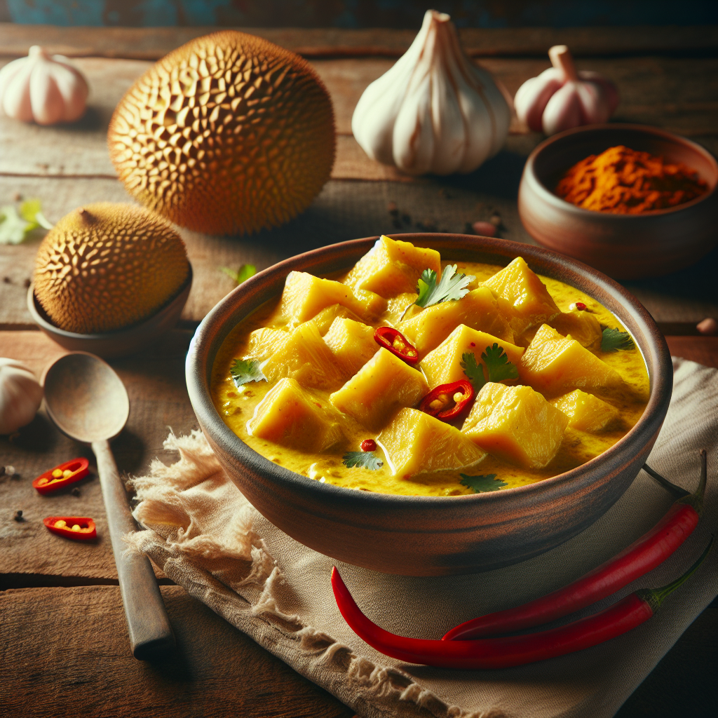 Nationalgericht Kiribati: #Breadfruit Curry# (Rezept)