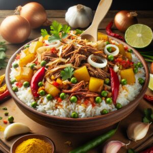 Nationalgericht Kolumbien: #Arroz Atollado# (Rezept)