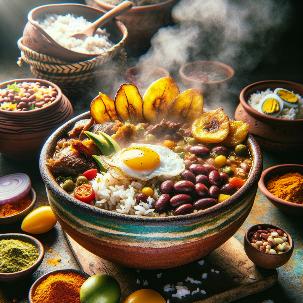 Nationalgericht Kolumbien: #Calentado Paisa# (Rezept)