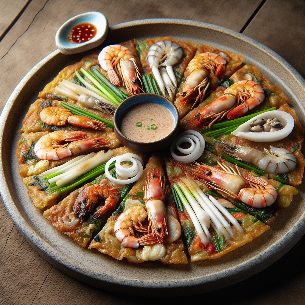 Nationalgericht Korea: #Haemul Pajeon# (Rezept)