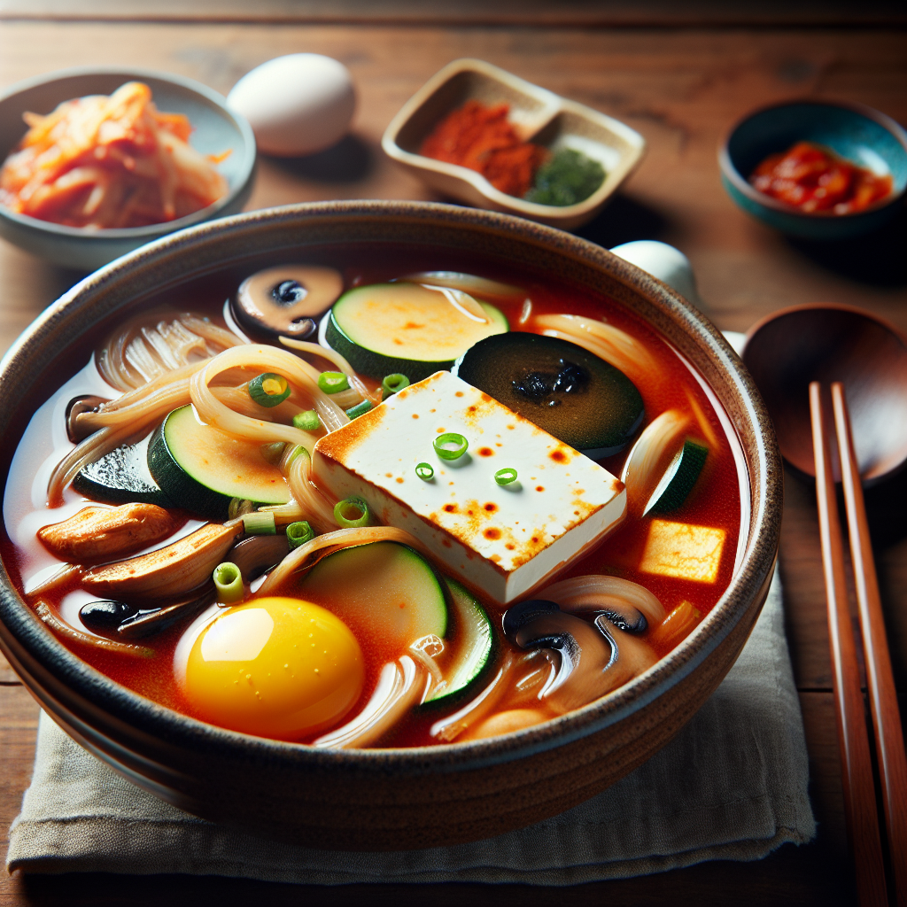 Nationalgericht Korea: #Sundubu Jjigae# (Rezept)
