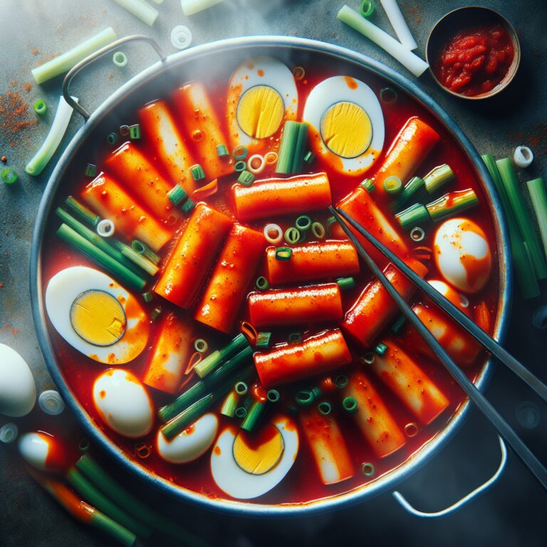 Tteokbokki – Nationalgericht aus Korea