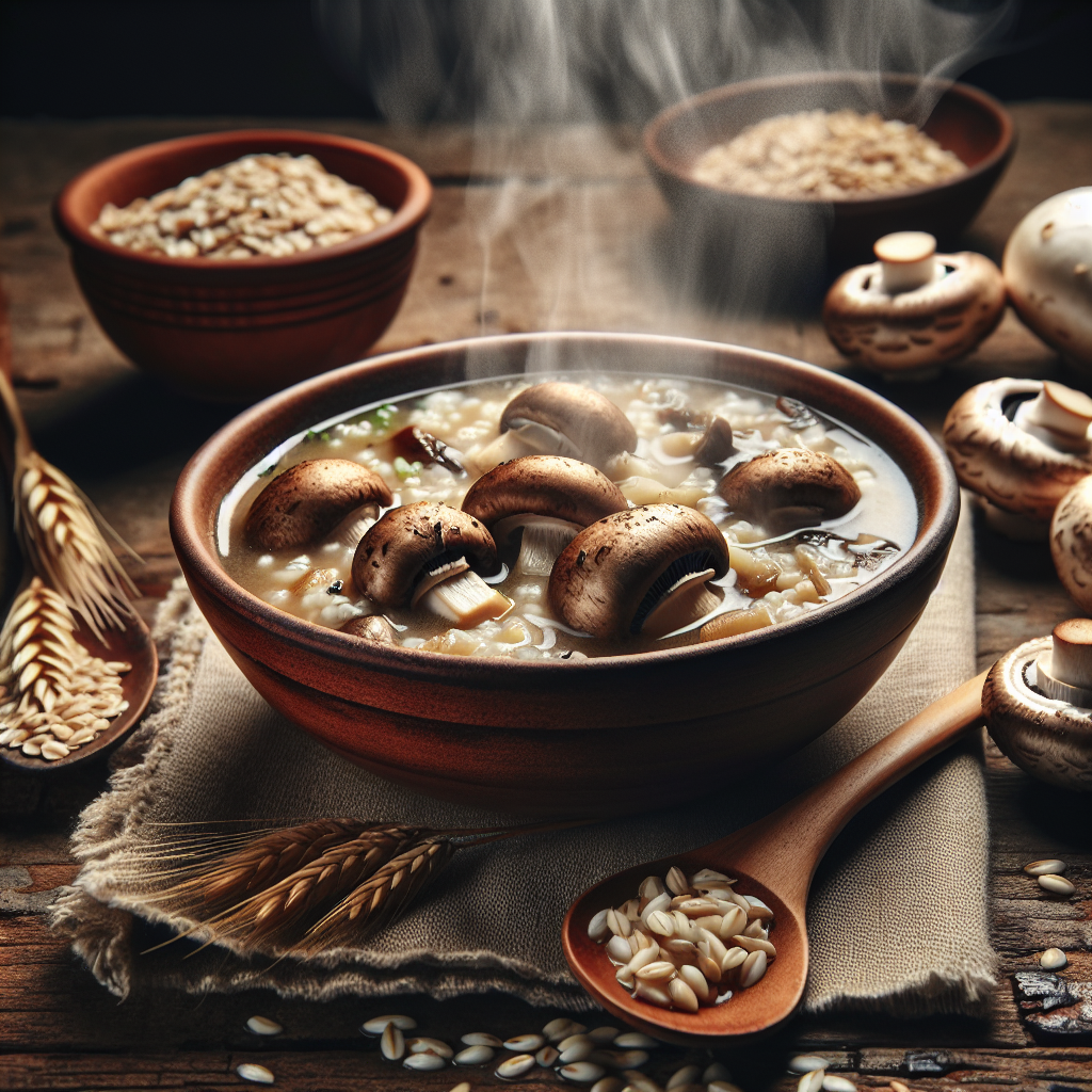 Nationalgericht Kroatien: #Juha od Gljiva s Ječmom# (Rezept)
