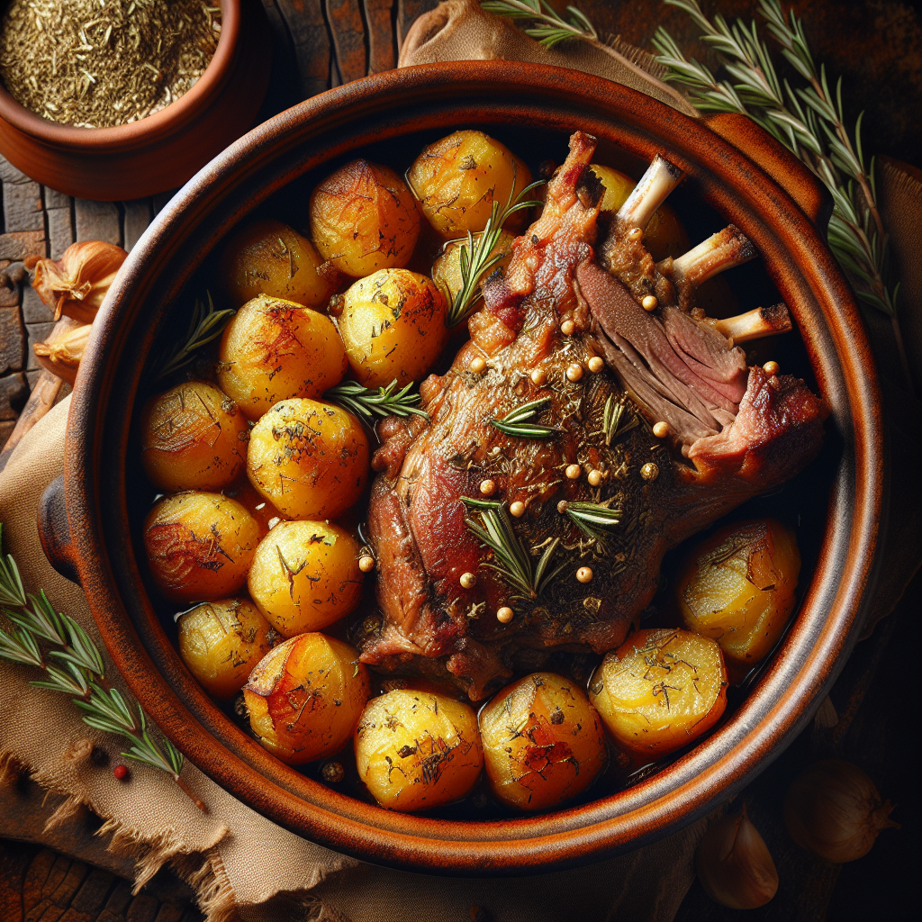 Nationalgericht Kroatien: #Pečena Janjetina s Krumpirom# (Rezept)
