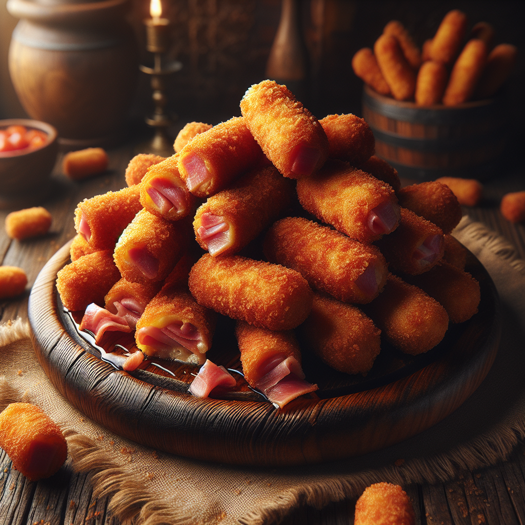 Nationalgericht Kuba: #Croquetas de Jamón# (Rezept)