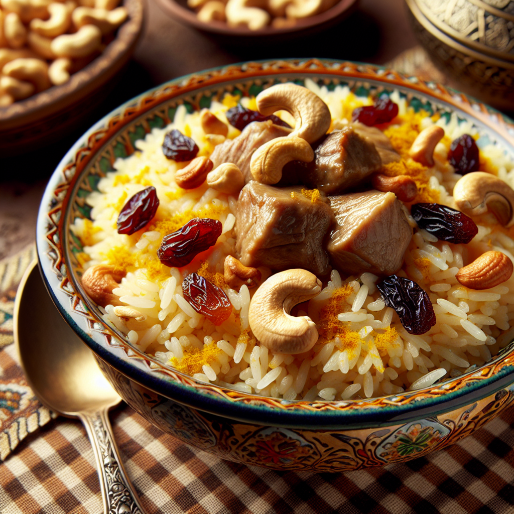 Nationalgericht Kuwait: #Mashkhool Rice# (Rezept)