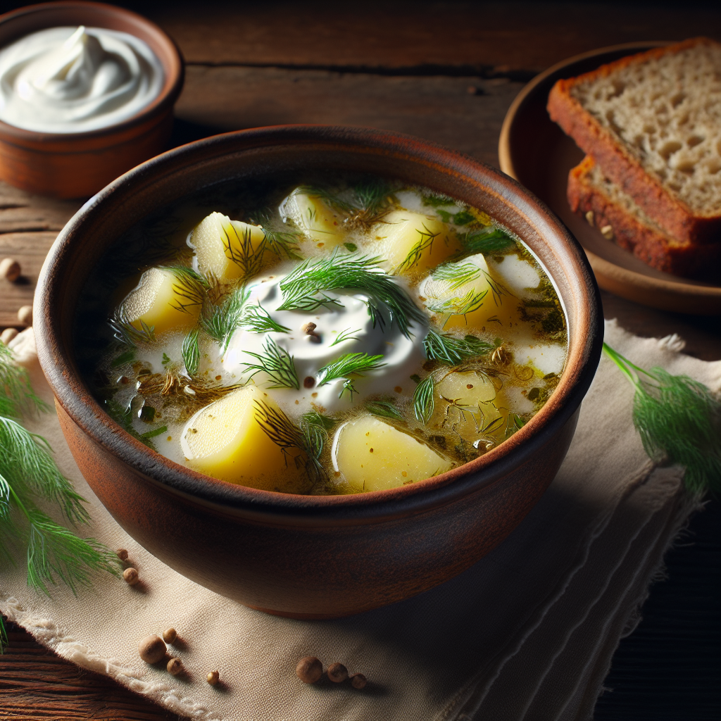 Nationalgericht Lettland: #Dilles zupa# (Rezept)