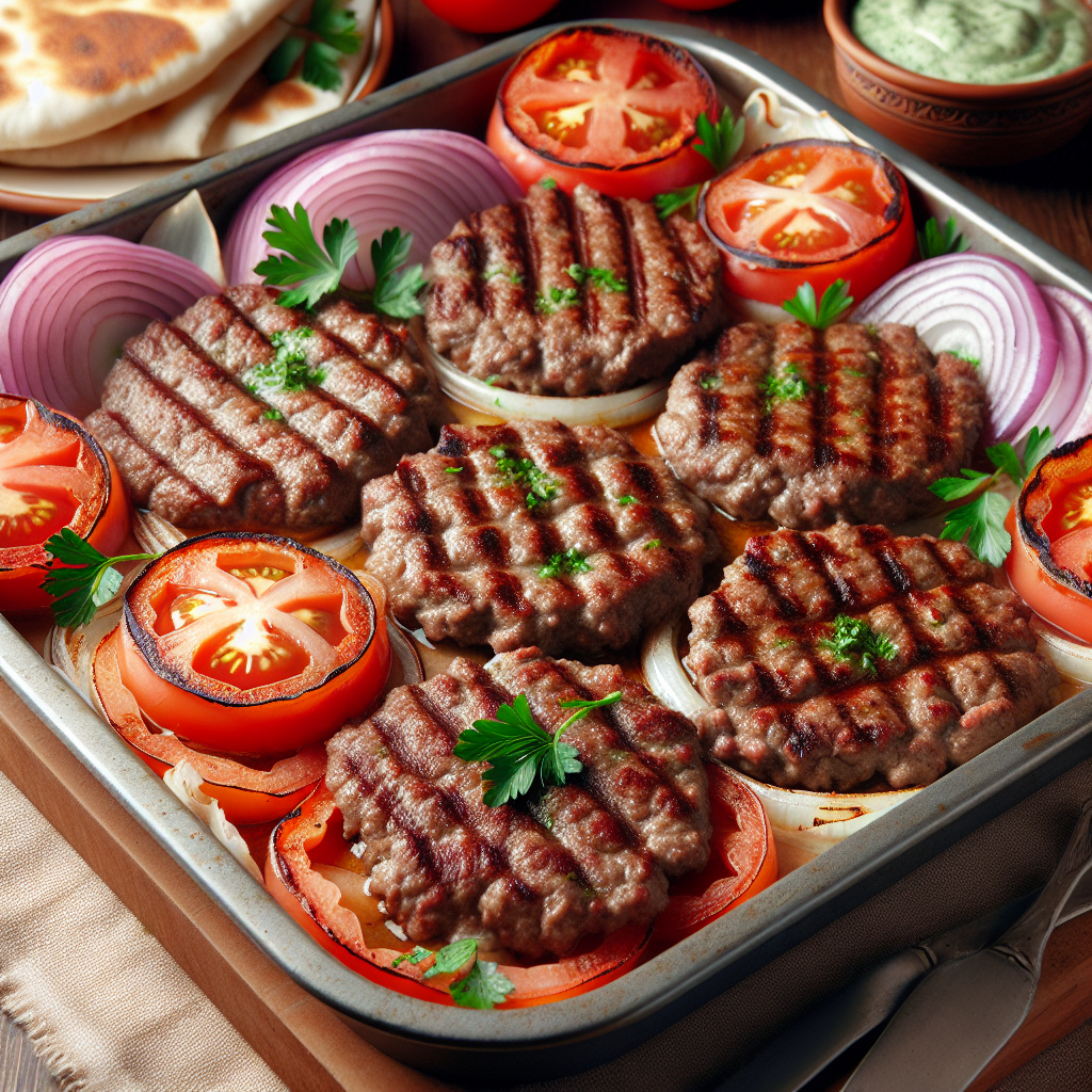 Nationalgericht Libanon: #Kafta bil Sanieh# (Rezept)