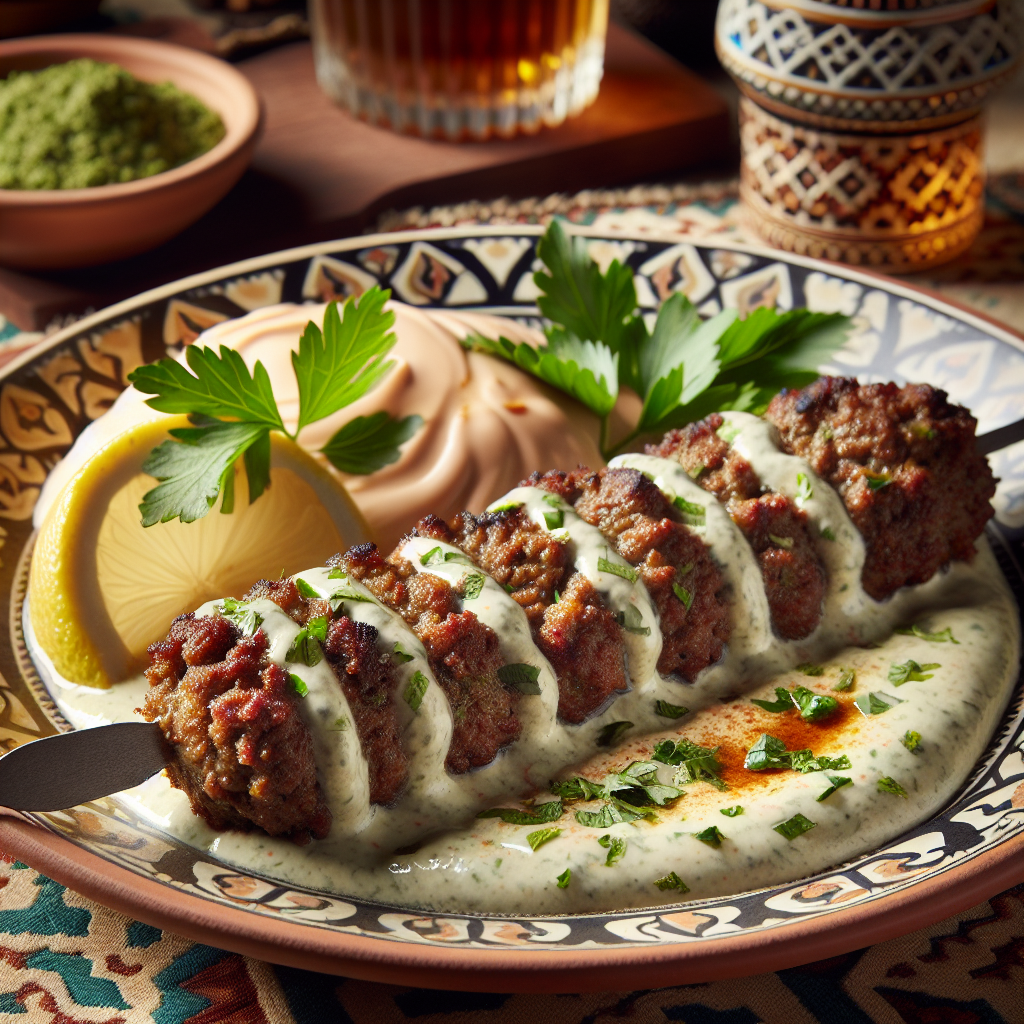 Nationalgericht Libanon: #Kafta bil Tahini# (Rezept)