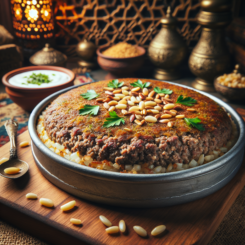 Nationalgericht Libanon: #Kebbeh Sajiyeh# (Rezept)