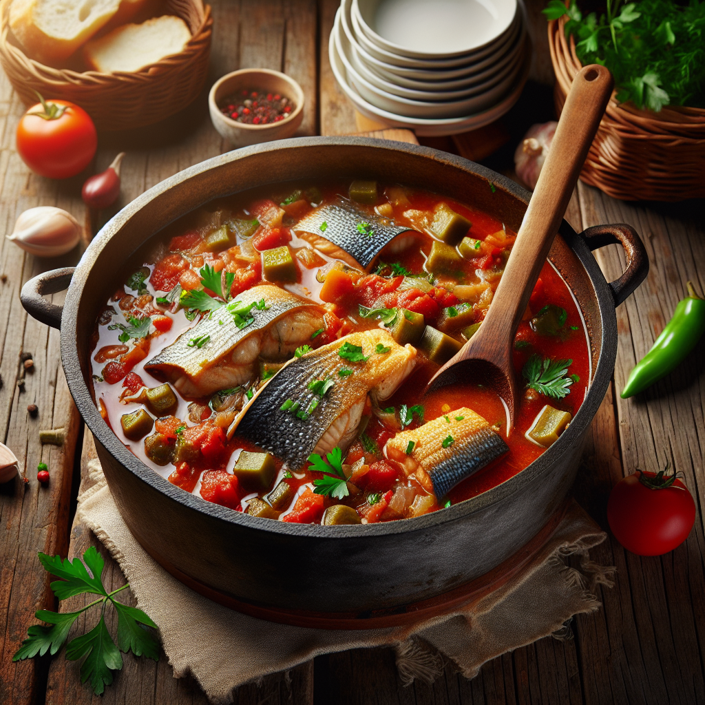 Nationalgericht Liberia: #Catfish Stew# (Rezept)