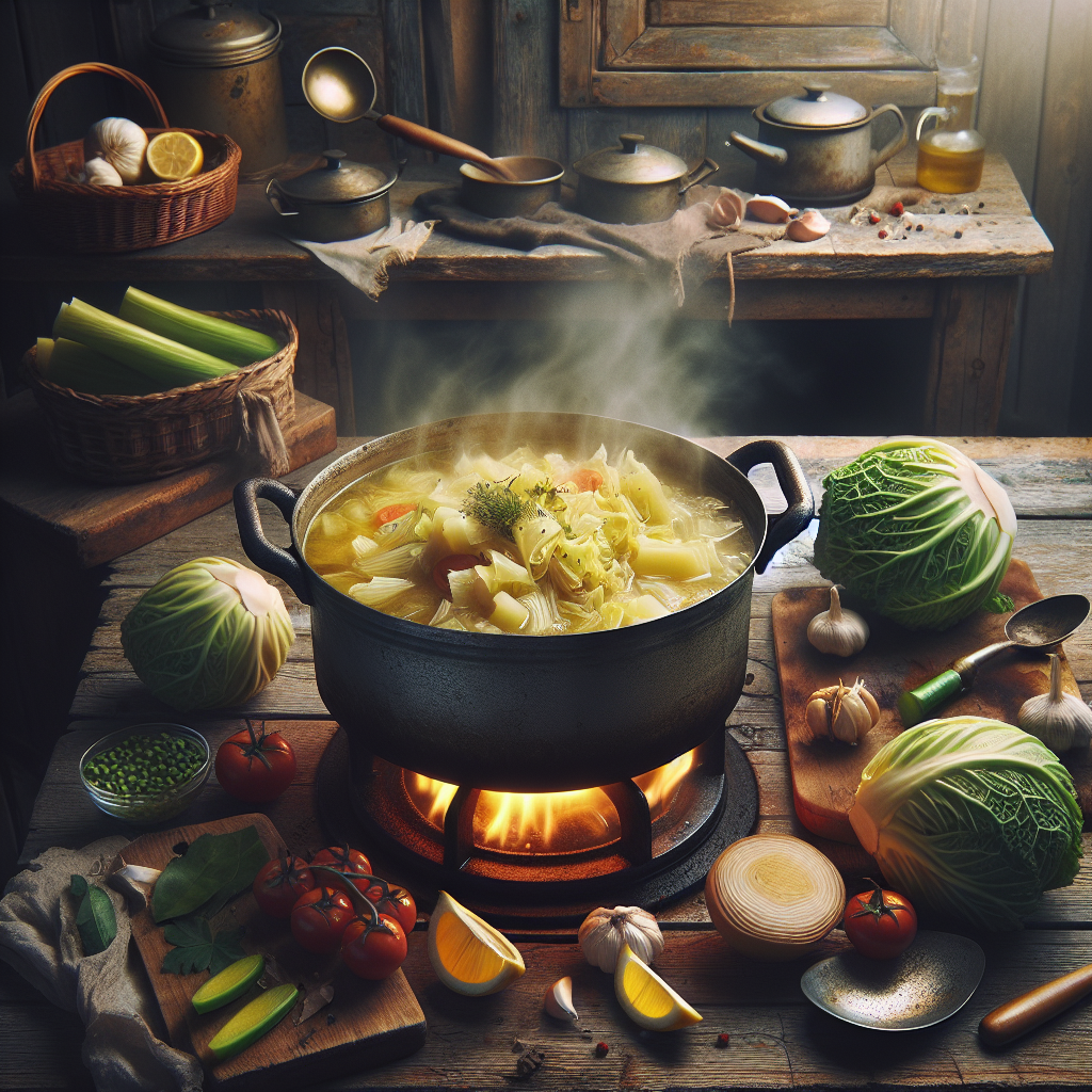 Nationalgericht Liberia: #Palm Cabbage Soup# (Rezept)