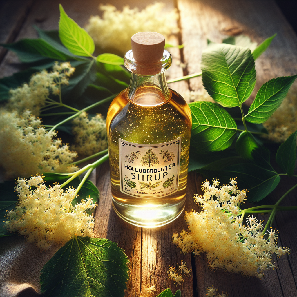 Nationalgericht Liechtenstein: #Holunderblütensirup# (Rezept)