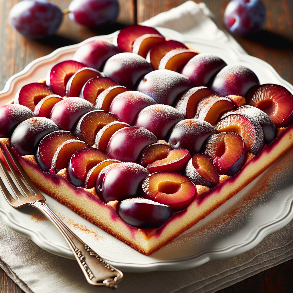Nationalgericht Liechtenstein: #Zwetschgenkuchen# (Rezept)