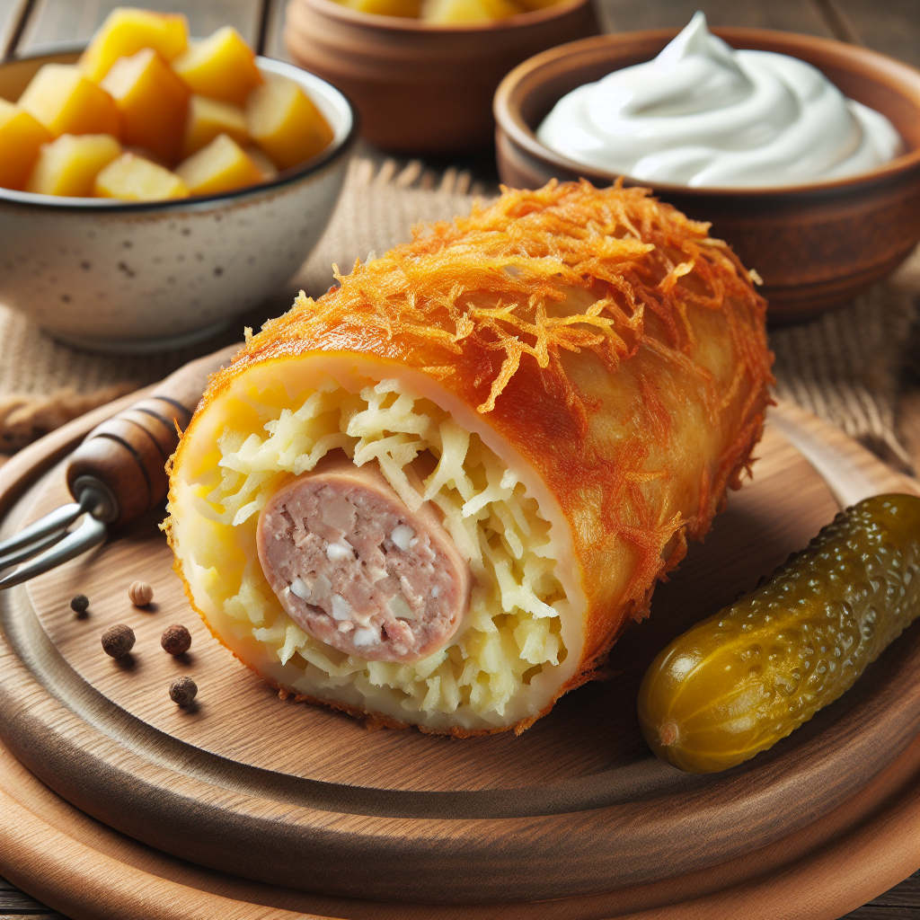 Nationalgericht Litauen: #Bulvinė dešra# (Rezept)