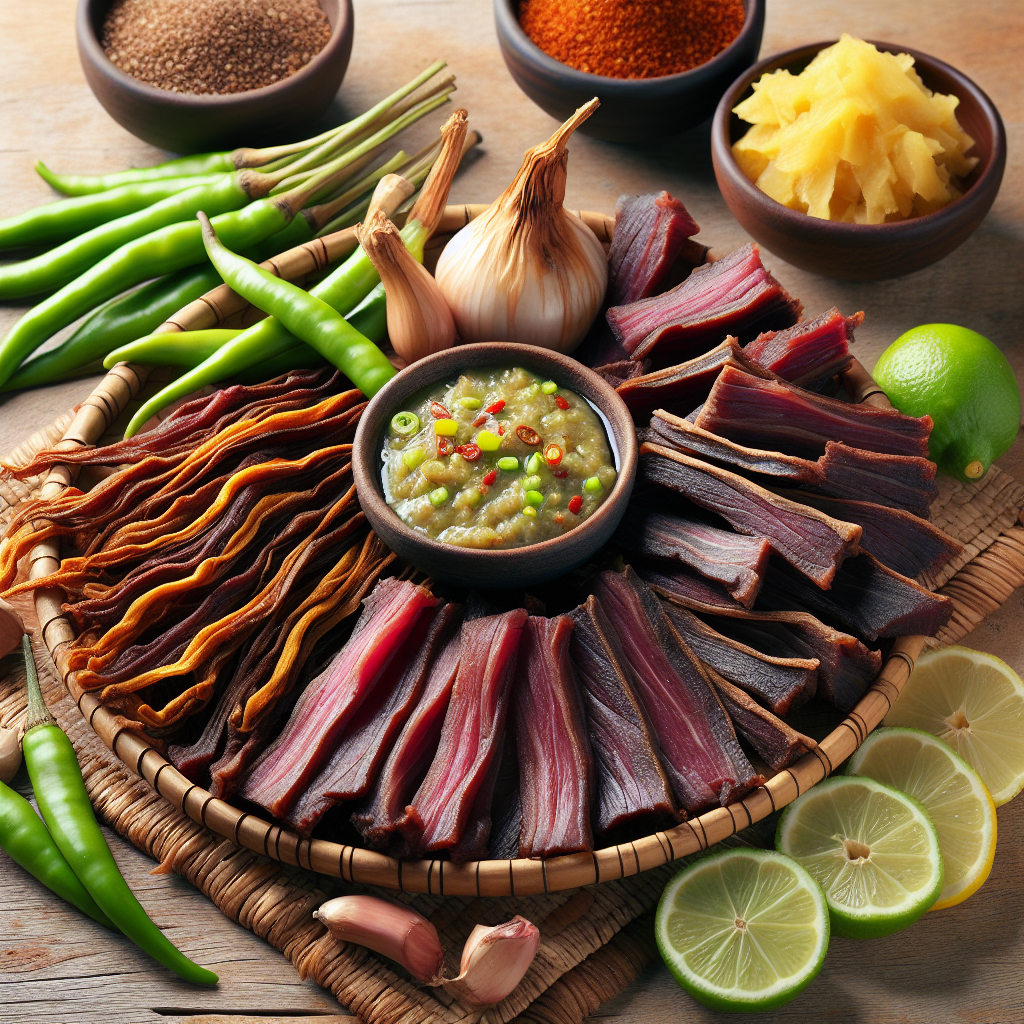 Nationalgericht Madagaskar: #Kitoza sy Sakamalao# (Rezept)
