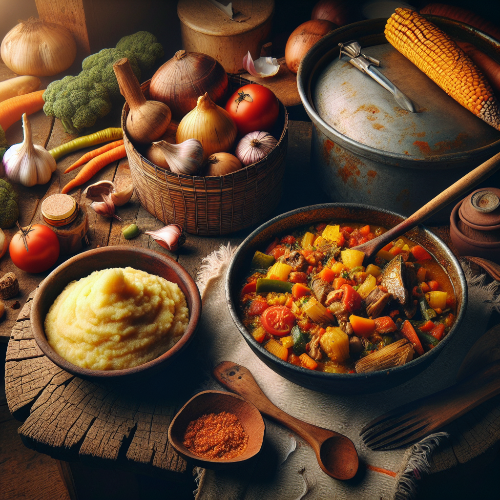 Nationalgericht Malawi: #Ndiwo with Chigwada# (Rezept)