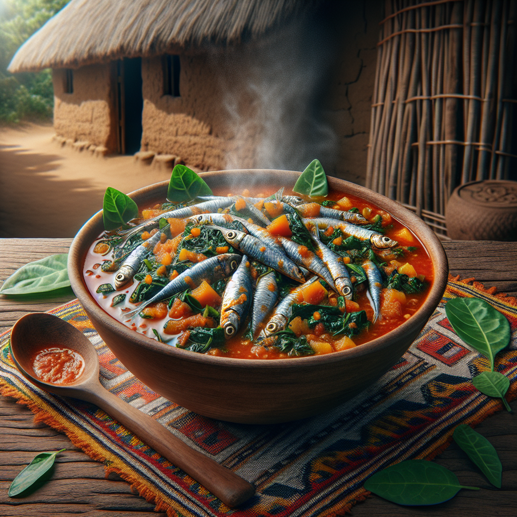 Nationalgericht Malawi: #Usipa Stew# (Rezept)