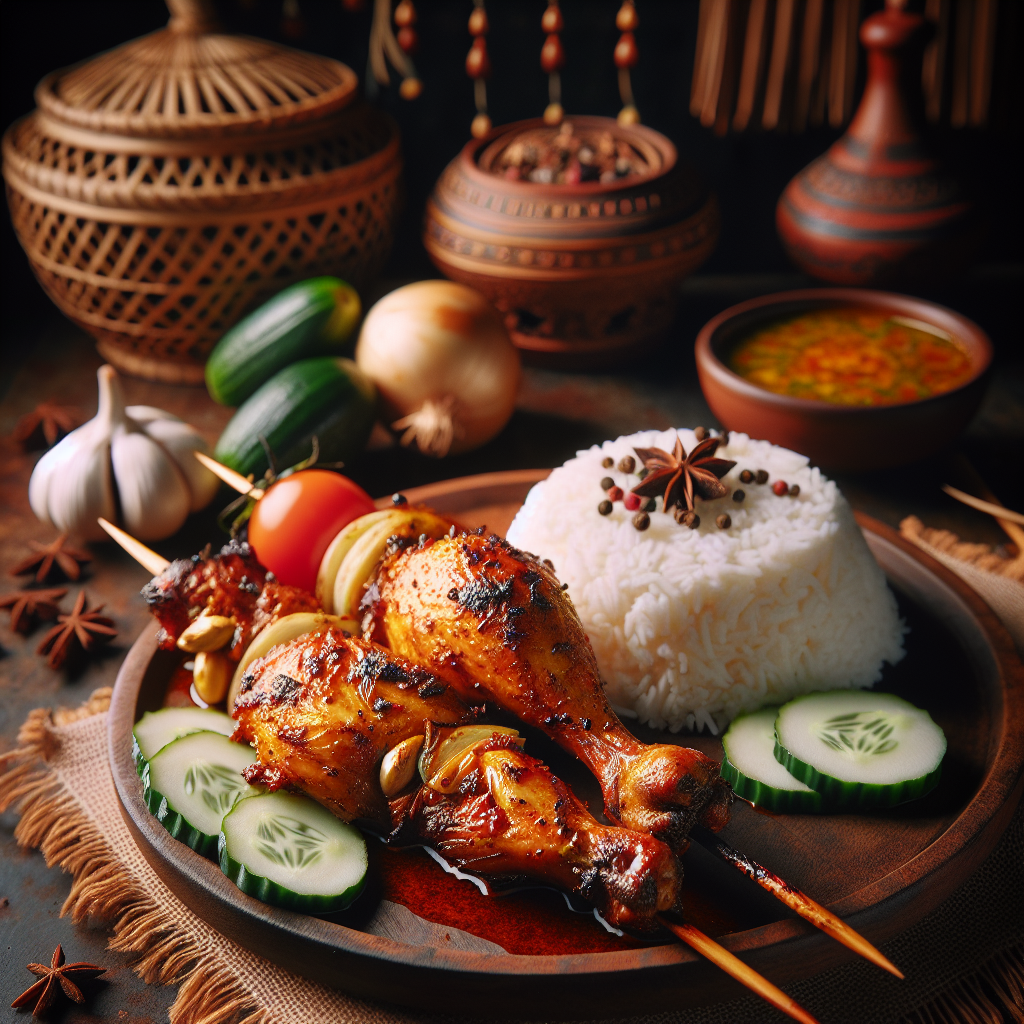 Nationalgericht Malaysia: #Ayam Percik# (Rezept)