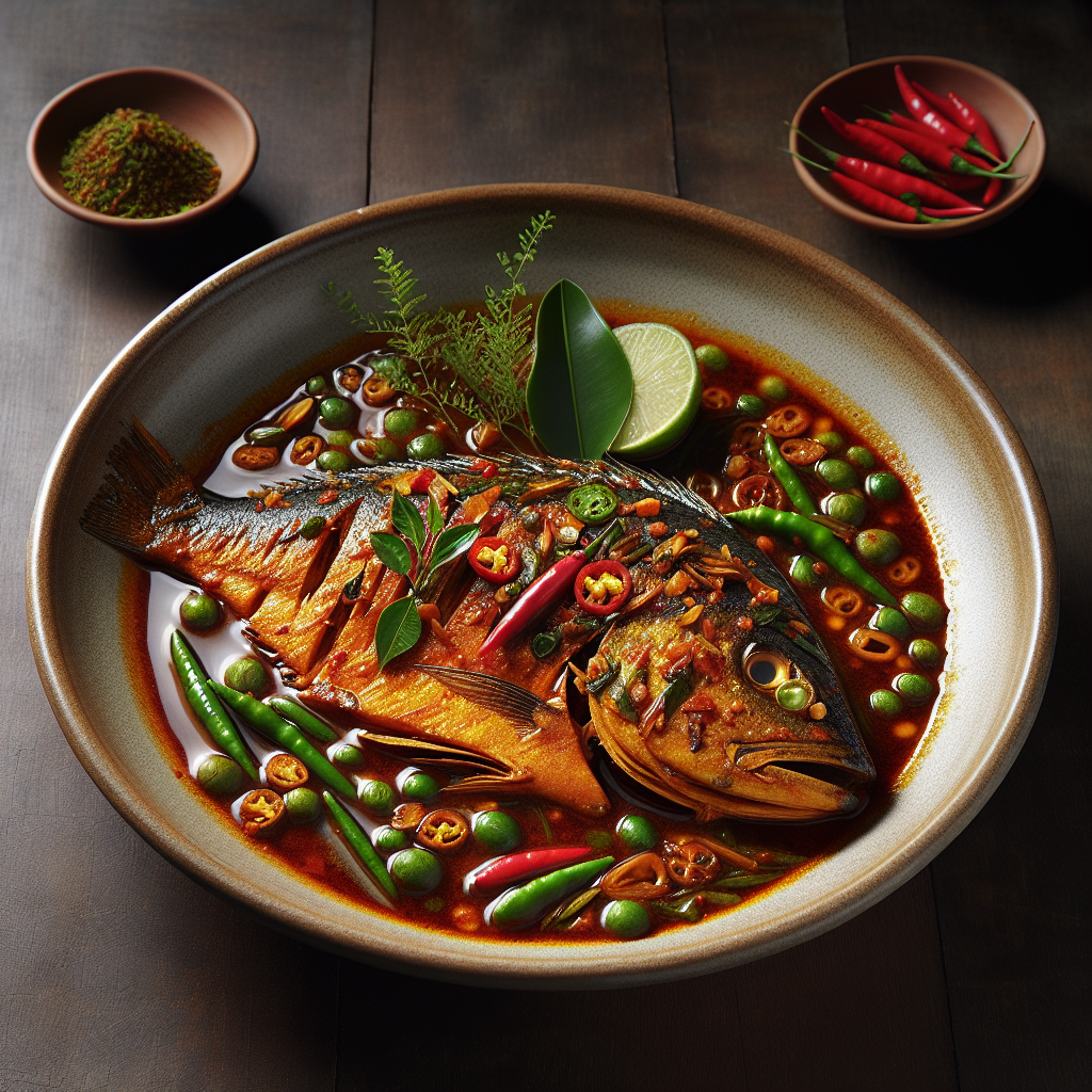 Nationalgericht Malaysia: #Ikan Masak Asam# (Rezept)