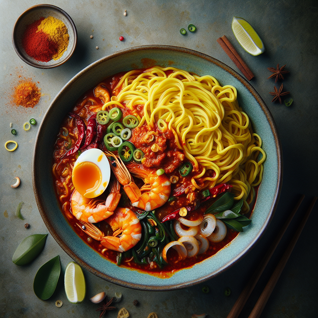 Nationalgericht Malaysia: #Mee Bandung# (Rezept)