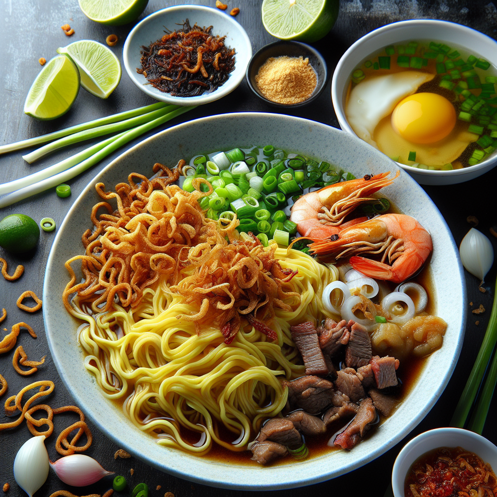Nationalgericht Malaysia: #Mee Kolok# (Rezept)