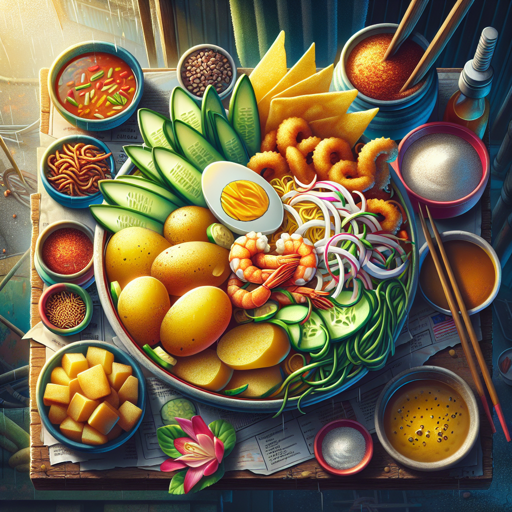 Nationalgericht Malaysia: #Pasembur# (Rezept)