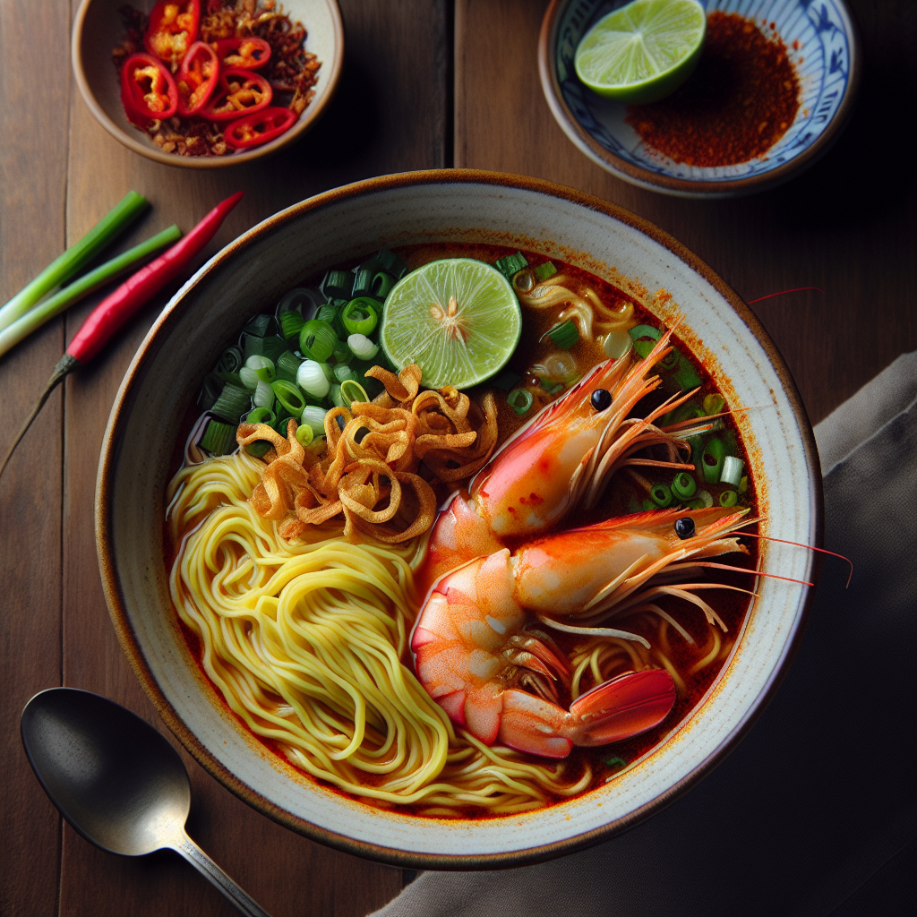 Nationalgericht Malaysia: #Prawn Mee# (Rezept)