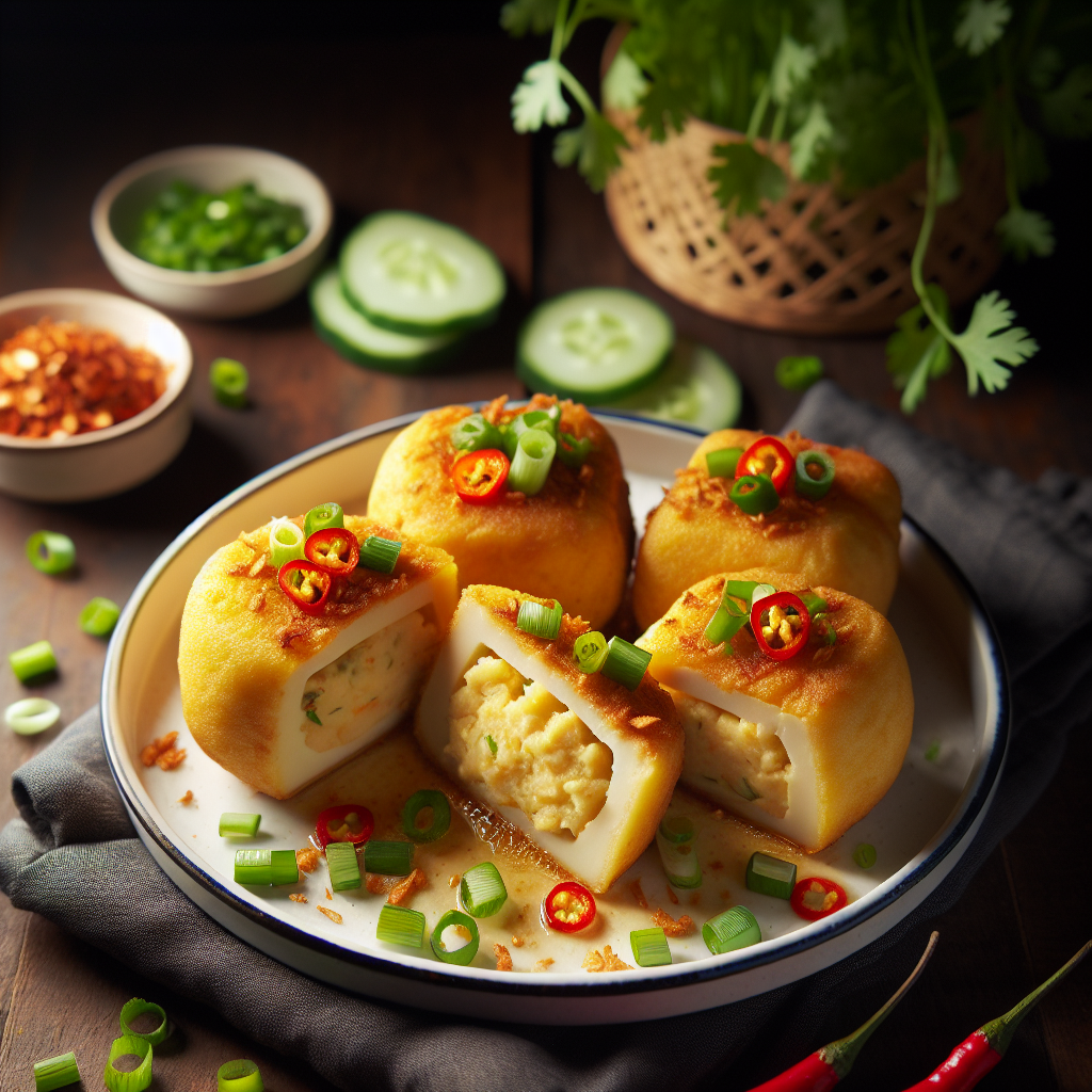 Nationalgericht Malaysia: #Tauhu Begedil# (Rezept)